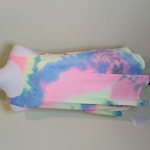 Shein Tie Dye Tank Dress
